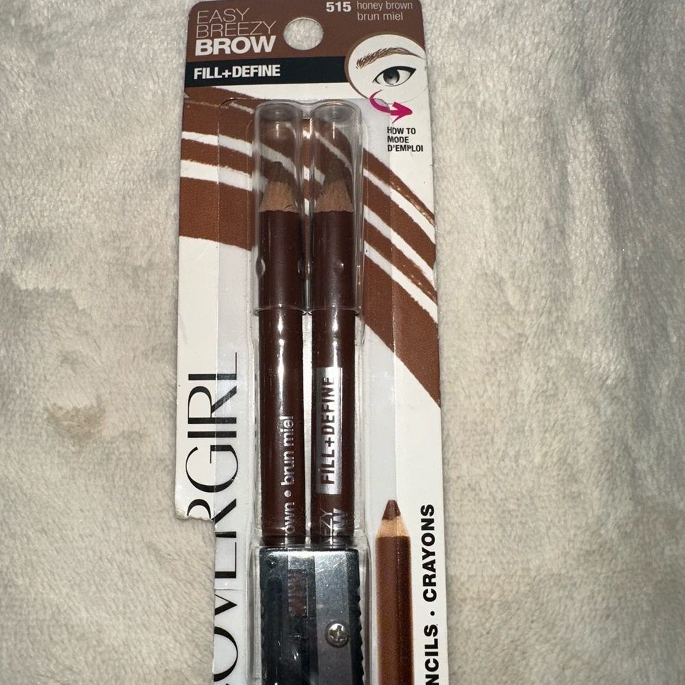 CoverGirl Honey Brown Brow Pencil Set EASY BREEZY
BROW- FILL+ DEFINE
